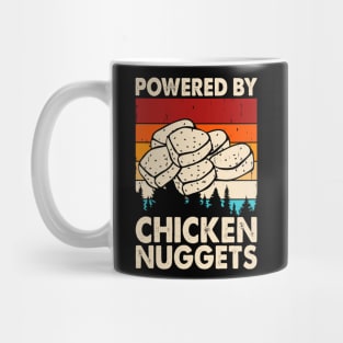 Powered By Chicken Nuggets T Shirt For Women Mug